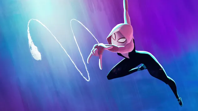 Spider-Gwen de Spider-Man: Across the Spider-Verse 4K fondo de pantalla