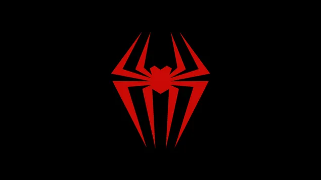 Spider-Man: Across the Spider-Verse の Spider Gwen のロゴ 4K 壁紙