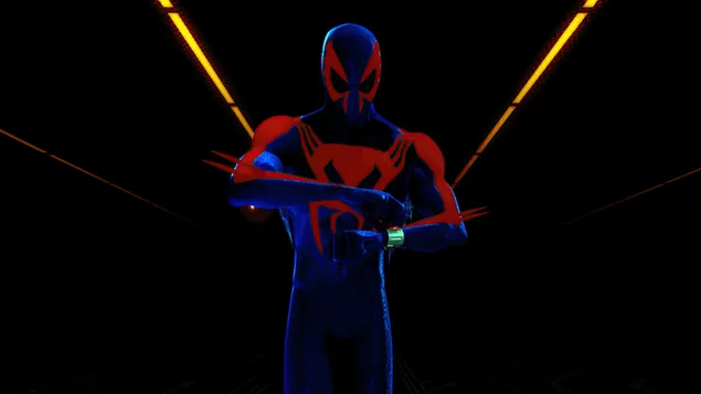 Spider-Man: 2099 Across the Spider-Verse (Filem Animasi) 4K kertas dinding