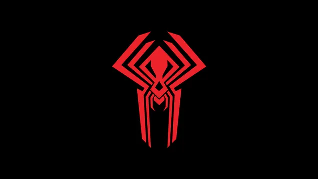 Spider-Man 2099 logo from Spider-Man: Across the Spider-Verse 4K wallpaper