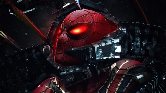 章鱼博士抓到的蜘蛛侠 8K 壁纸