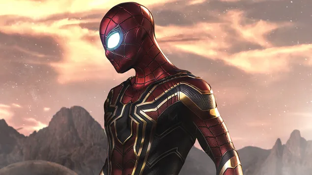 Spider-Man: Far From Home 2019 Film - Iron Spider 4K sfondo