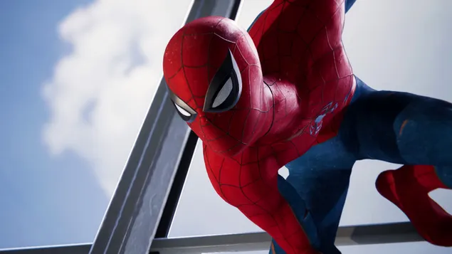 Páipéar balla Cluiche Spider-Man (2018) - Spiderman réidh le haghaidh gníomhaíochta4K
