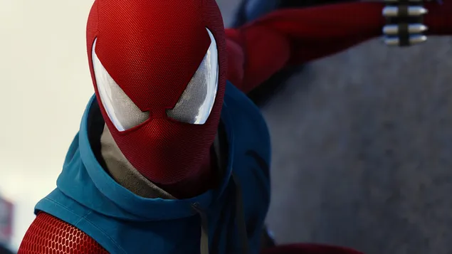 เกม Spider-Man (2019) - Scarlet Spider Hero 4K วอลเปเปอร์
