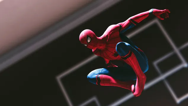 Páipéar balla Cluiche Spider-Man - laoch Spiderman i ngníomh2K
