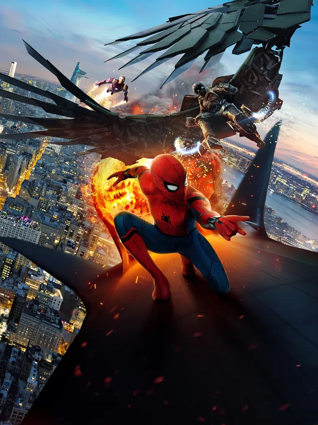 Spider-Man: Homecoming-film - Spiderman vecht met gier download