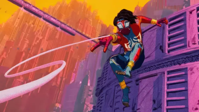 ספיידרמן הודו מסרט Spider-Man: Across the Spider Verse 4K טפט