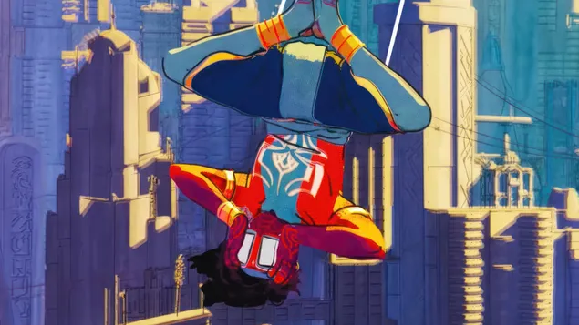 ספיידרמן הודו (קארן סוני) מסרט ספיידרמן: מעבר לסרט העכביש 4K טפט