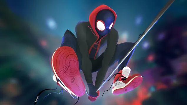 Spider-Man: Into the Spider-Verse movie - Action hero 4K wallpaper
