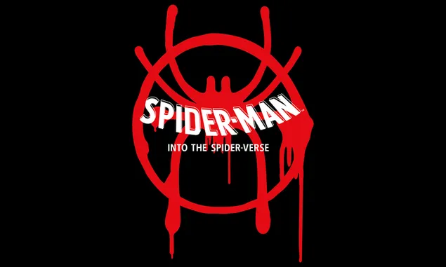 Spider-Man: Into the Spider-Verse movie - logo 8K wallpaper