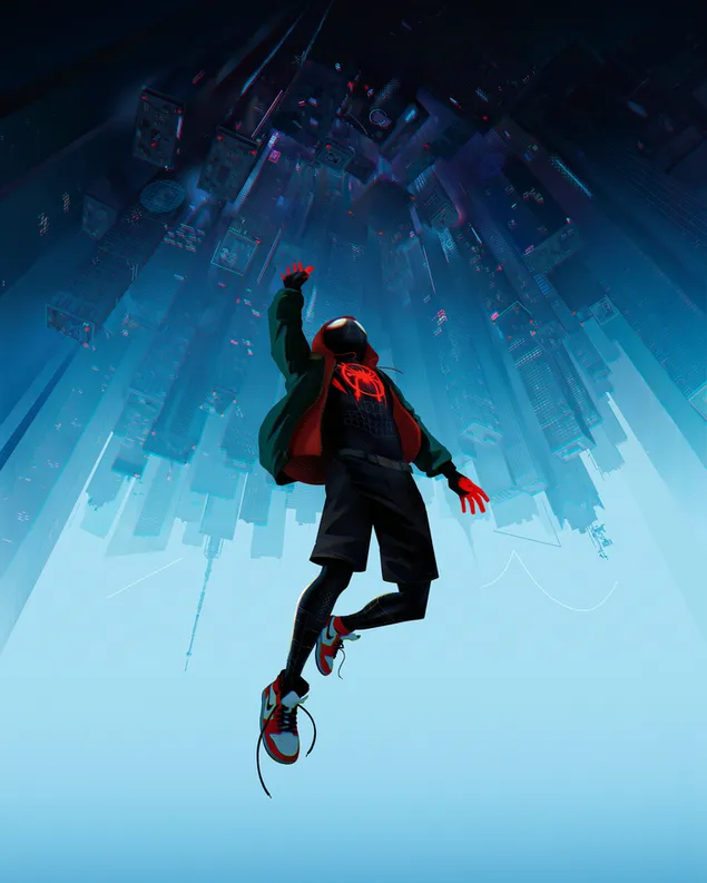 spider-man: into the spider-verse film - spiderman noir (marvel hero) eroflueden