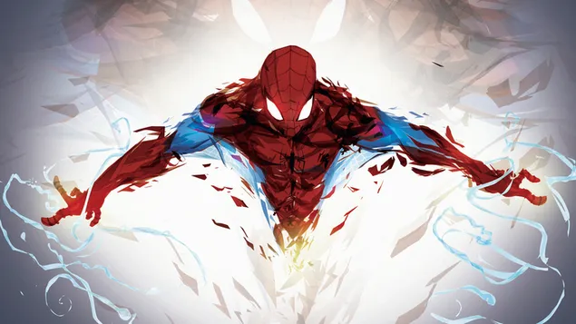 cómics de Spider-Man Marvel 4K fondo de pantalla