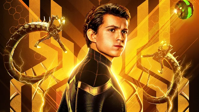 Spider-Man: No Way Home - Spider-Man Black Gold Suit' (film)