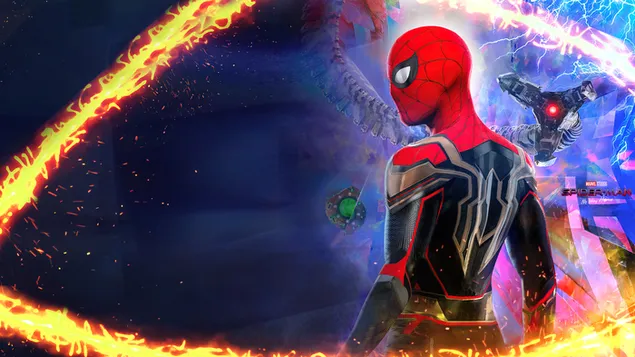 Spider-Man: No Way Home - Spider-Man' 4K fons de pantalla