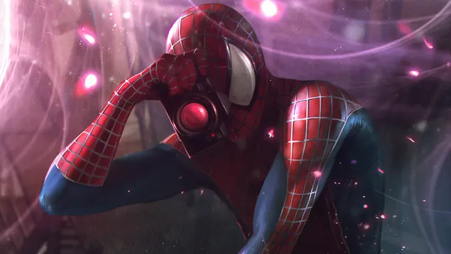 Spider-Man Peter Parker (Marvel) Comics 4K wallpaper