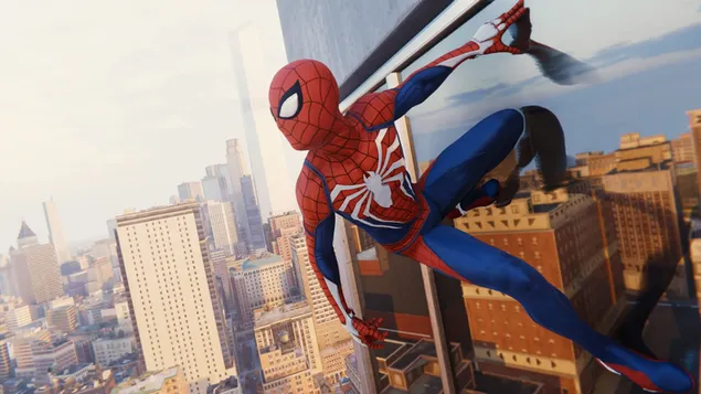 Spider-Man PlayStation 4 Hanging on the Building download