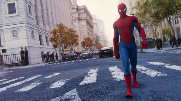 Spider-Man PS4 Stark Suit Super Hero Walk unduhan