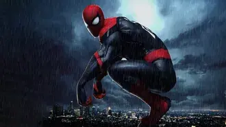 Homem Aranha sentado 4K papel de parede
