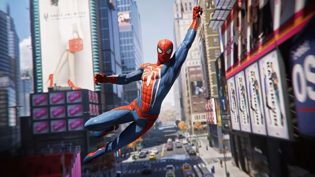 Spider-Man-spel - Superheld Spiderman in New York City
