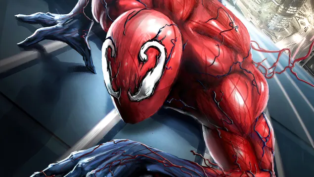 Muat turun Kostum Suit Symbiote Toksin Spider-Man (Marvel).