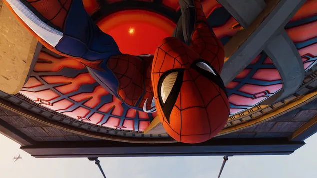 Spider-man - Upside down