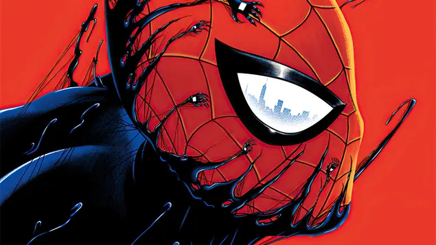 Hình nền Truyện tranh Spider-Man Venom Symbiote (Marvel) 4K