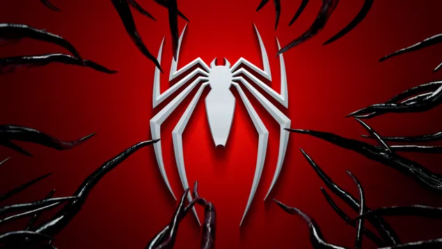 Logotip superheroja Spidermana 4K pozadina