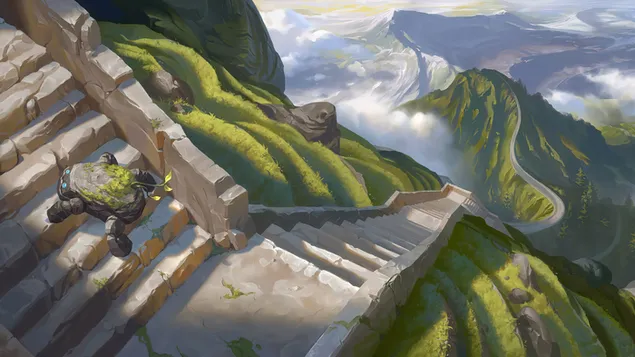Tangga Spiral (Legends of Runeterra) - League of Legends (LOL) 4K wallpaper