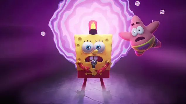 SpongeBob SquarePants : スポンジの声で歌ってみる 4K 壁紙