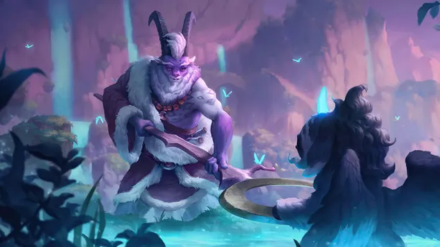 Spring Guardian (Legende Runeterre) - League of Legends (LOL) 4K pozadina