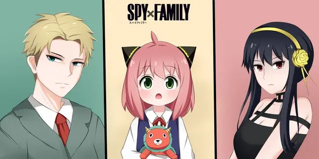 Spy x Family - Loid, Anya en Yor