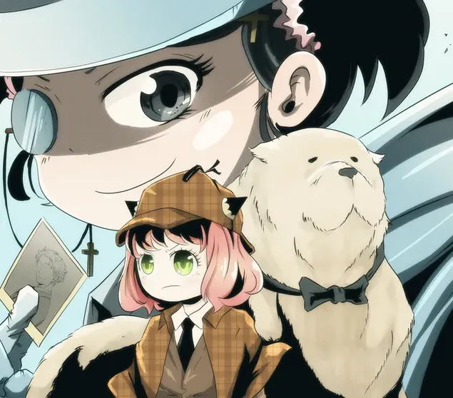 Spy x Family - スパイのベッキーと探偵のアーニャ with ボンド ダウンロード