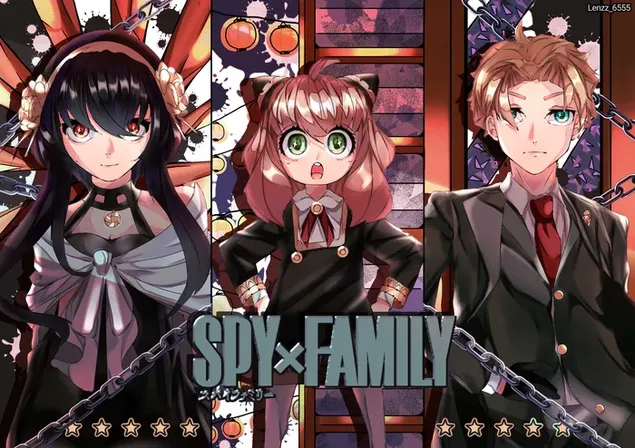SpyxFamily-珍しい家族「フォージャーファミリー」 4K 壁紙