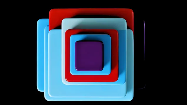 Square 3d Hannergrond 4K Tapeten