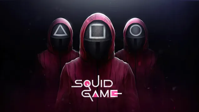 Squid Game Mặt nạ lính hồng tải xuống