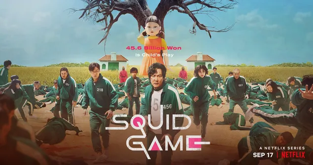 Squid game movie poster download