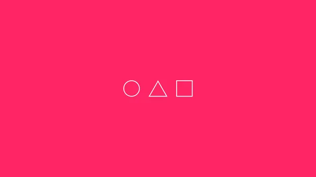Squid Game Pink minimalistisk 2021 runde 6 download