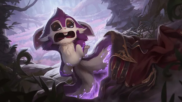 Squirrel 'Ionia' (Legends of Runeterra) - League of Legends (LOL) 4K bakgrunn