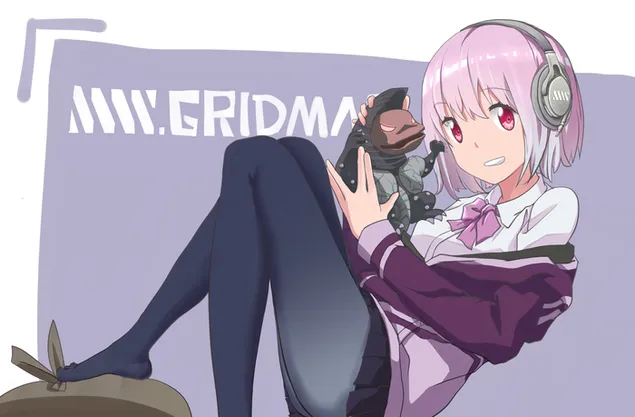 SSSS Gridman - Акане Шинджоу 2K тапет
