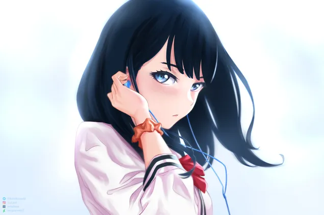 SSSS. Gridman : Rikka Takarada 2K wallpaper