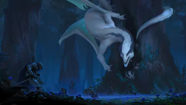 Tapeta Stalking Broodmother (Legends of Runeterra) - League of Legends (LOL) 4K