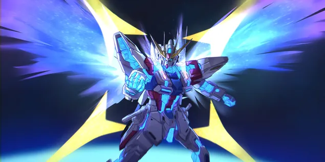 Star Build Strike Gundam 4K wallpaper