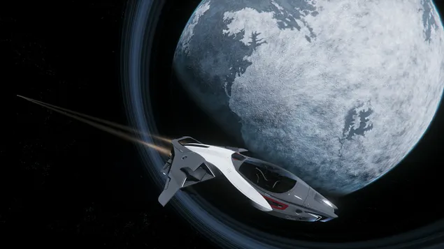 شهروند ستاره ای 85X بر فراز یک صورت فلکی کاغذدیواری  4K