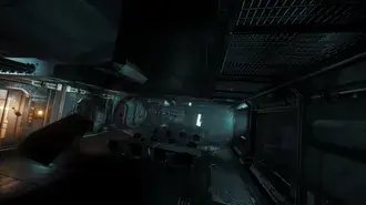 Tapeta Star Citizen, prázdná chodba 4K
