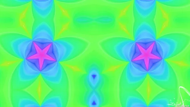 פרח כוכב HD טפט