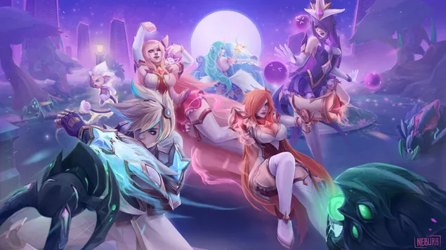 Star Guardian - Invasion HD baggrundsbillede