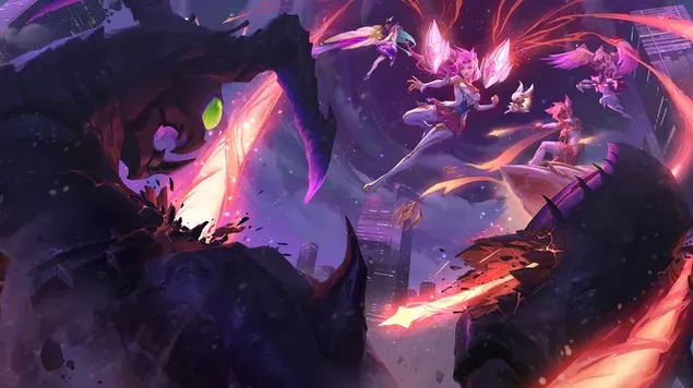 星際守護者卡莎 V2 - 英雄聯盟 (LOL) 4K 壁紙