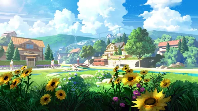 Star Guardian Quinn & Rell Hometown - League of Legends (LOL) 4K ozadje