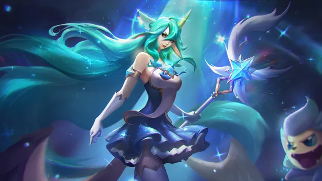 star guardian 'soraka' - league of legends (lol) baixada