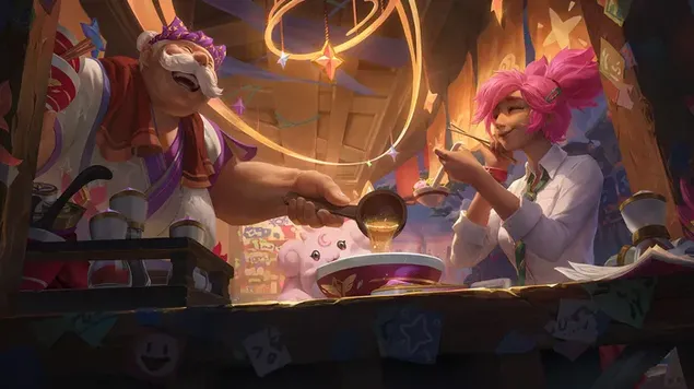 Star Guardian 'Taliyah' - 英雄联盟 (LOL) 4K 壁纸